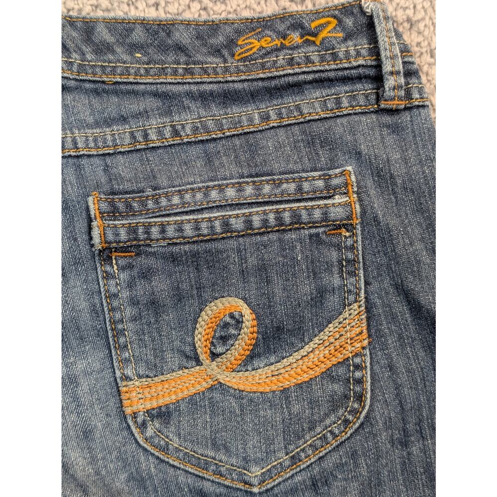 Seven7 Jeans Women's Size 28 Blue Cropped (0579)
